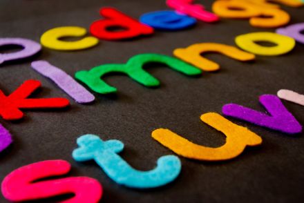 Closeup Photo of Assorted-color Alphabets